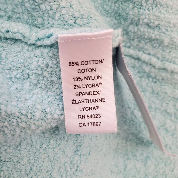 Banana Republic Terry Cloth Turtleneck Jacket Sz Sm - Picture 11 of 12